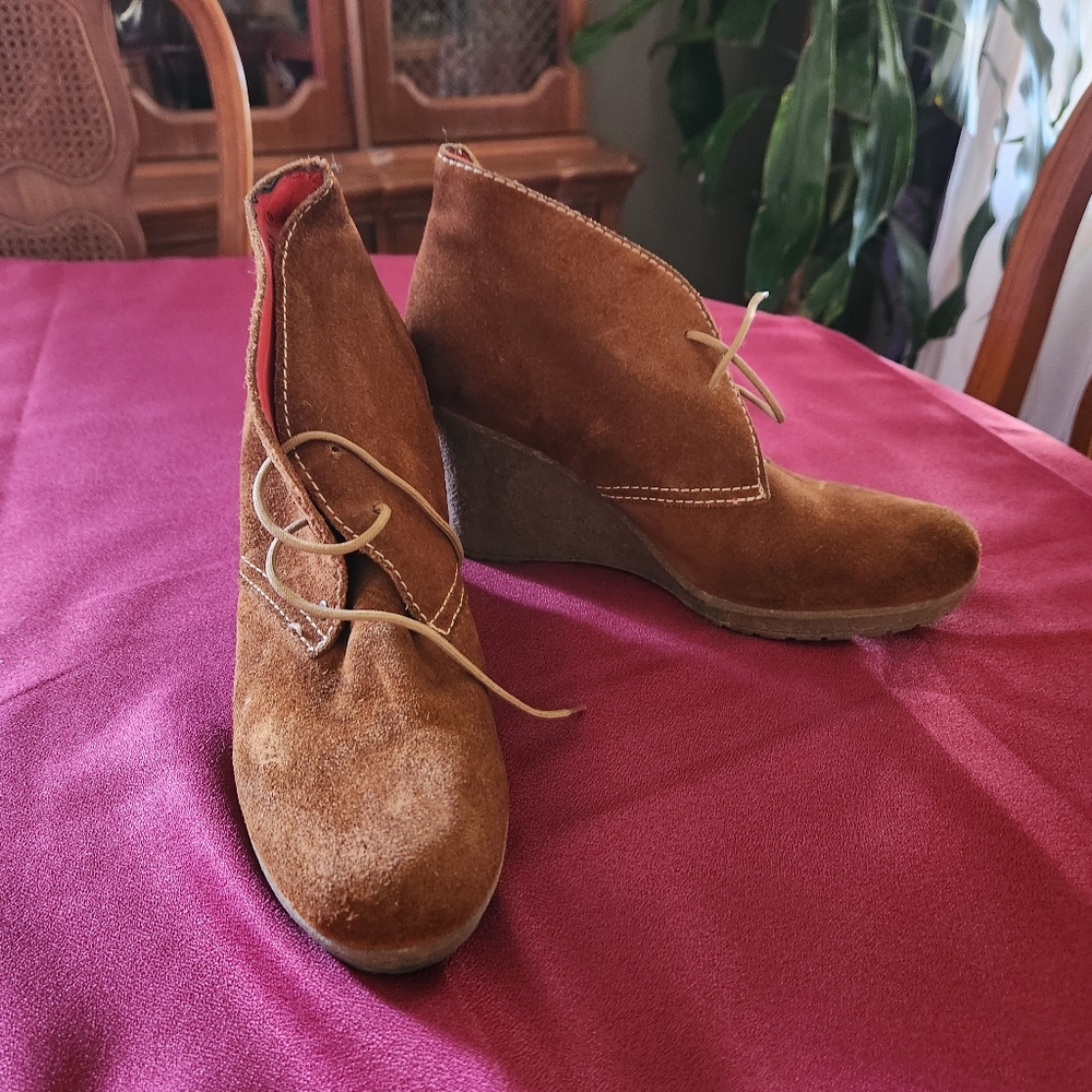 Real Suede Ankle Boots